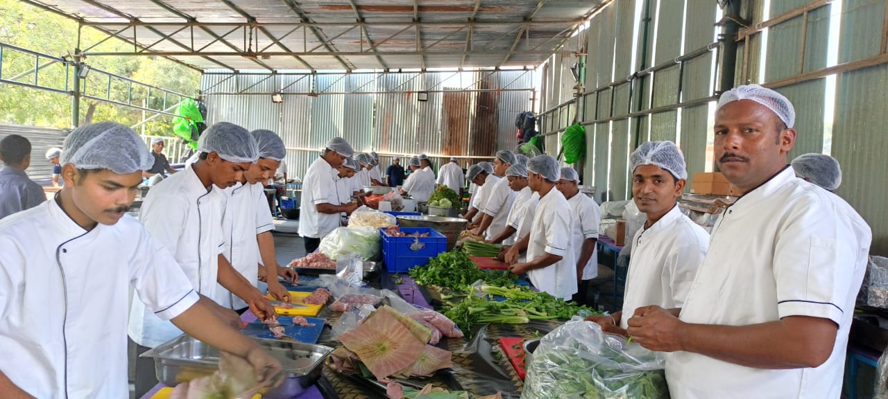 Event management team at work